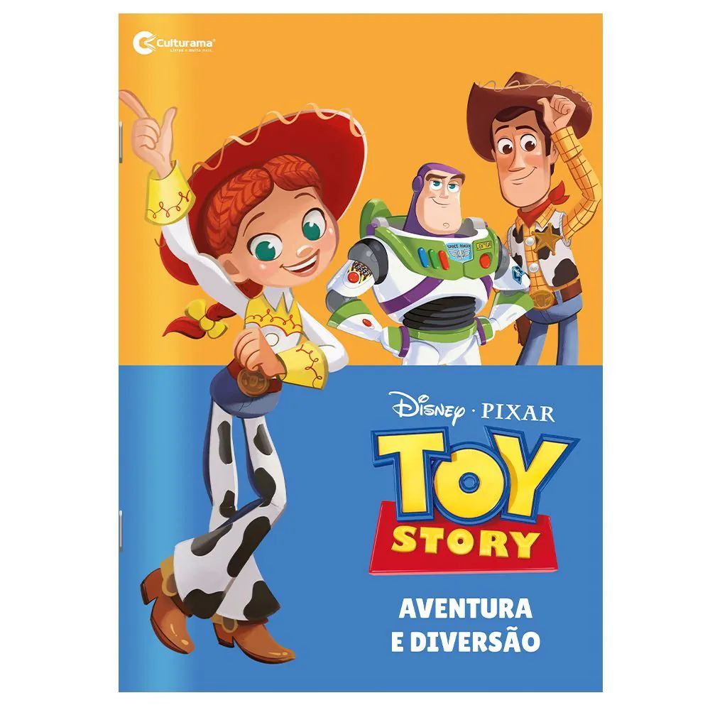 Livro Aventura e Diversão Toy Story Culturama