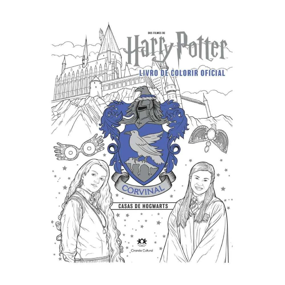 Livro Harry Potter Casas de Hogwarts - Corvinal