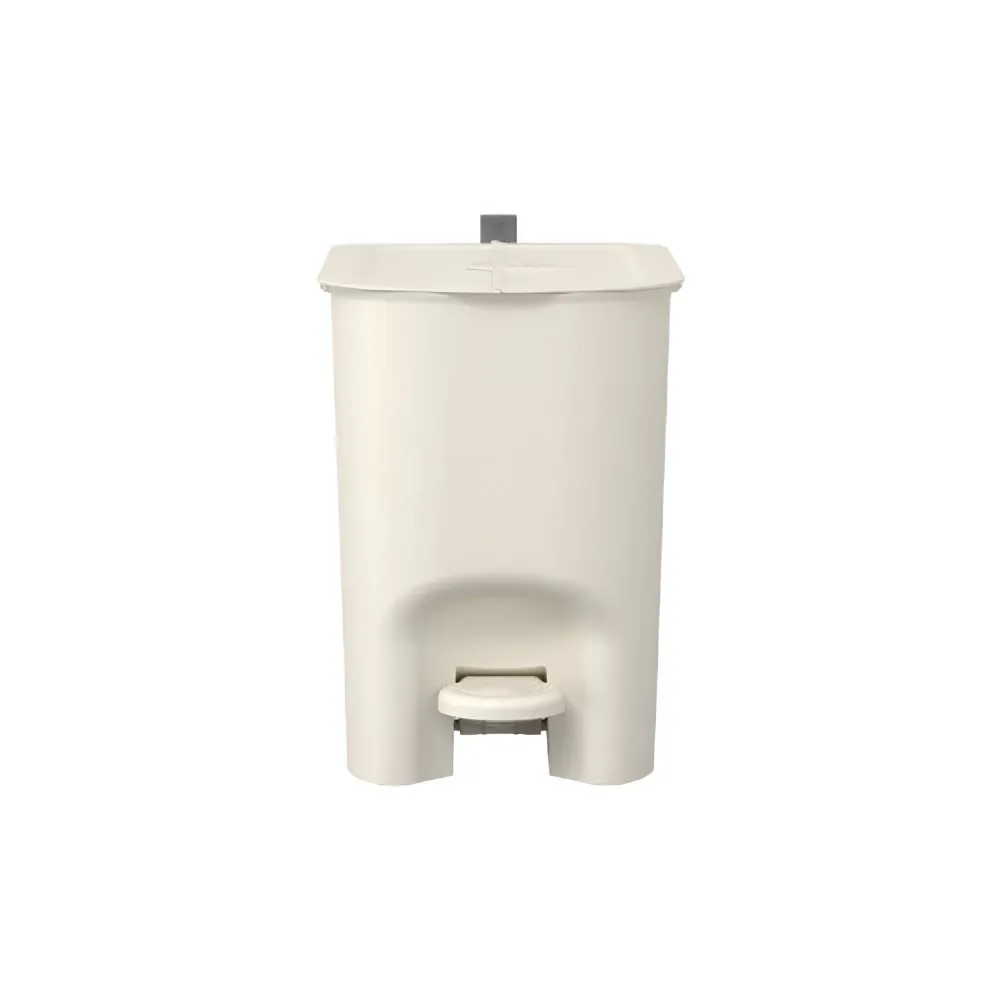 Lixeira Borboleta com Pedal Coza 6 Litros - Bege