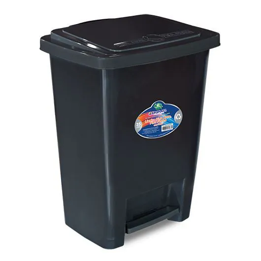 Lixeira com Pedal 35 Litros Arqplast - Preto