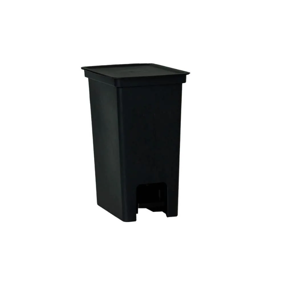 Lixeira com Pedal Fly Paramount 10 Litros - Preto