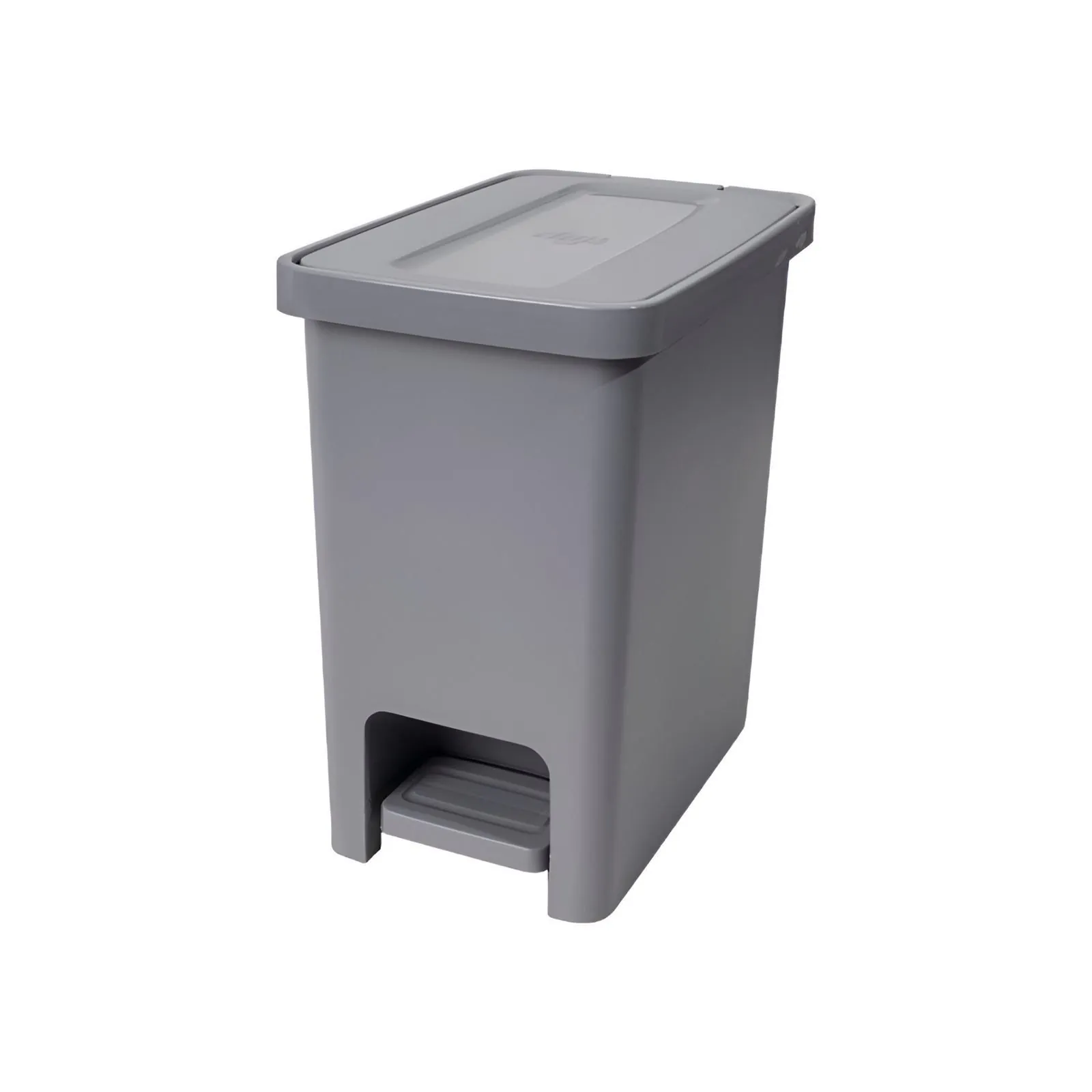 Lixeira com Pedal Texas Dup 10,5 Litros - Cinza