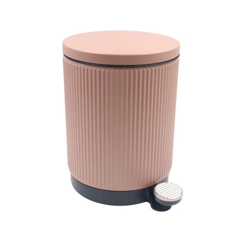 Lixeira com Tampa Turim 5 Litros - Mocha Mousse