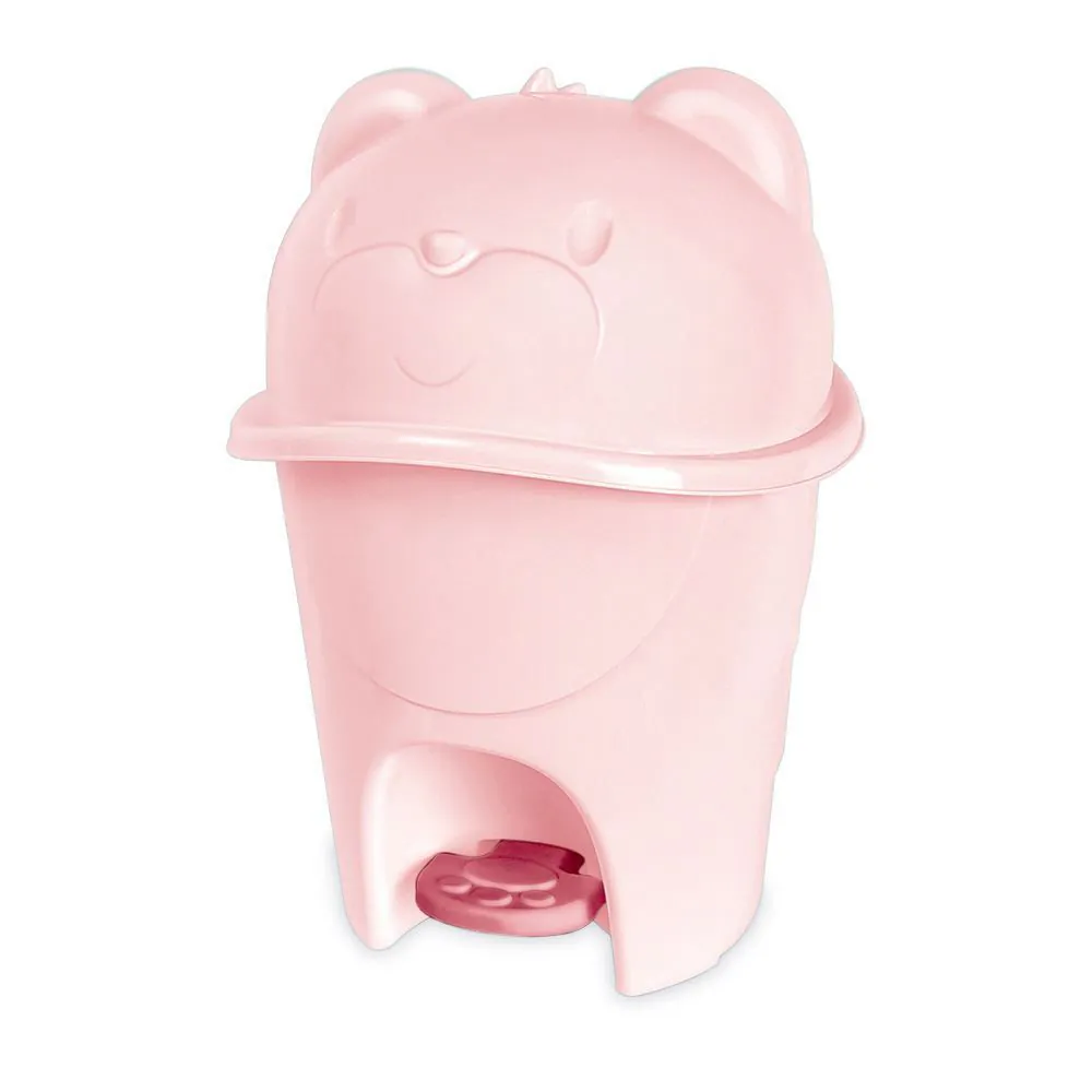 Lixeira Infantil 6,5 Litros com Pedal Fofura Baby - Roset