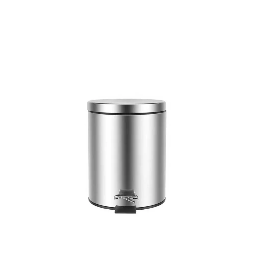 Lixeira com Pedal Inox 5 Litros Brinox