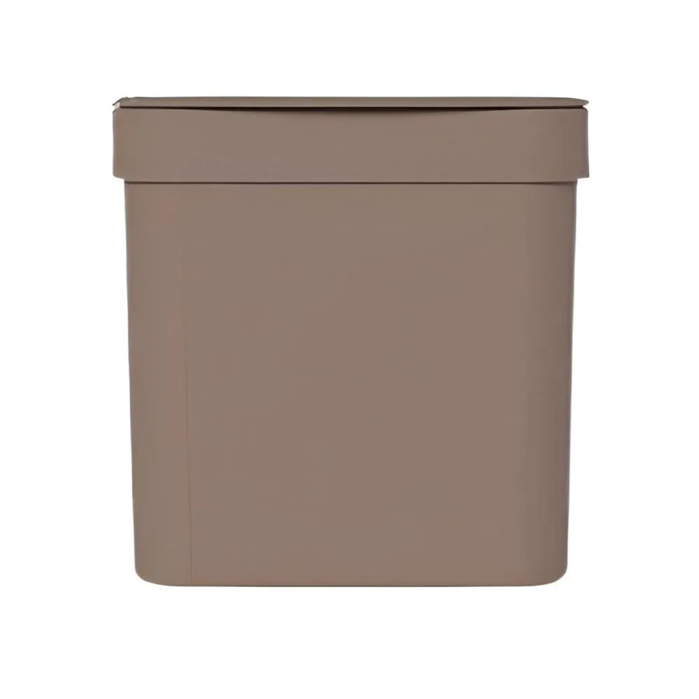 Lixeira Trium Ou 2,5 Litros - Marrom