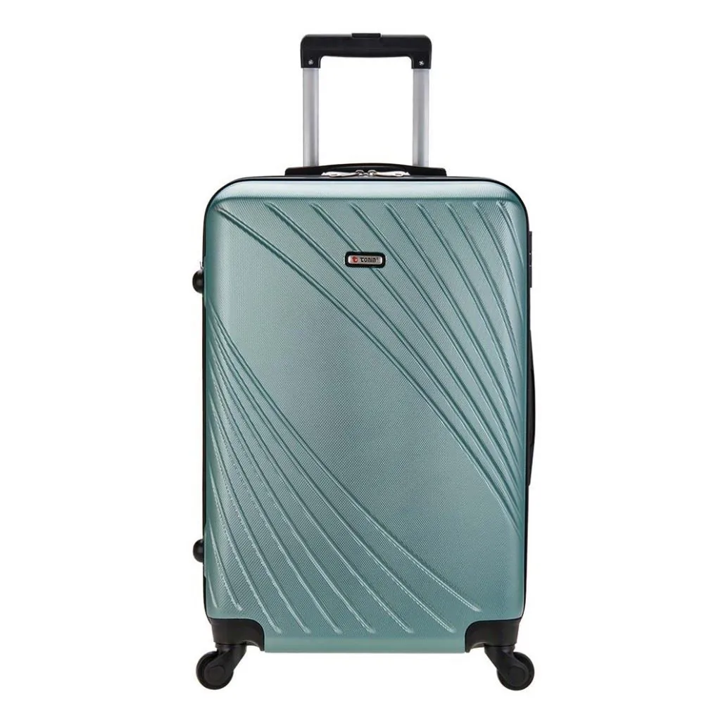 Mala de Viagem Grande Jazz 360° Tonin - Verde Metalizado