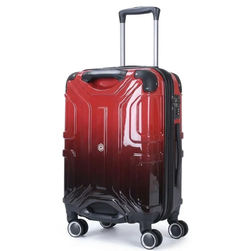 Mala de Viagem Grande Ml-300 Abs Della Import - Vermelho Degradê