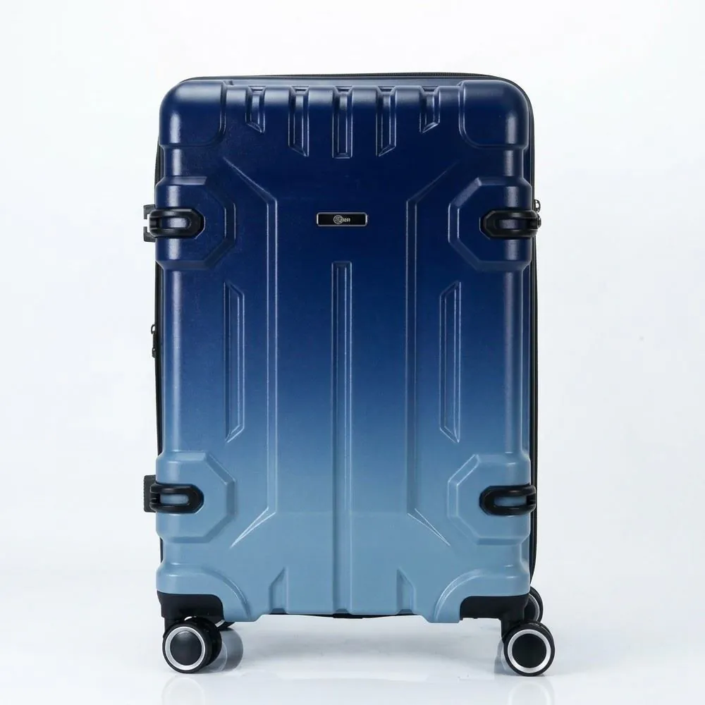Mala de Viagem Média Ml-99 Abs Della Import - Azul Metálico
