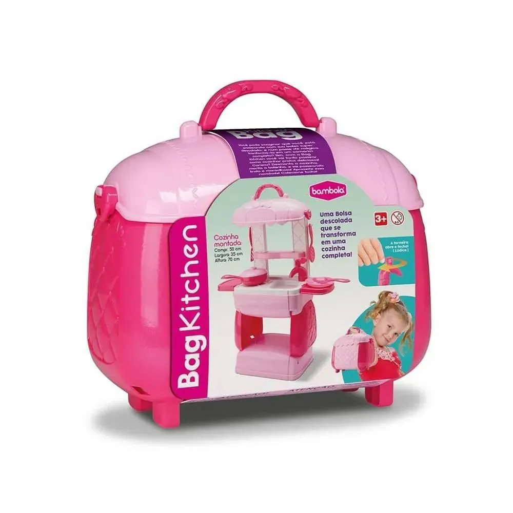 Maleta Cozinha Bag Kitchen Bambola Brinquedos - 821