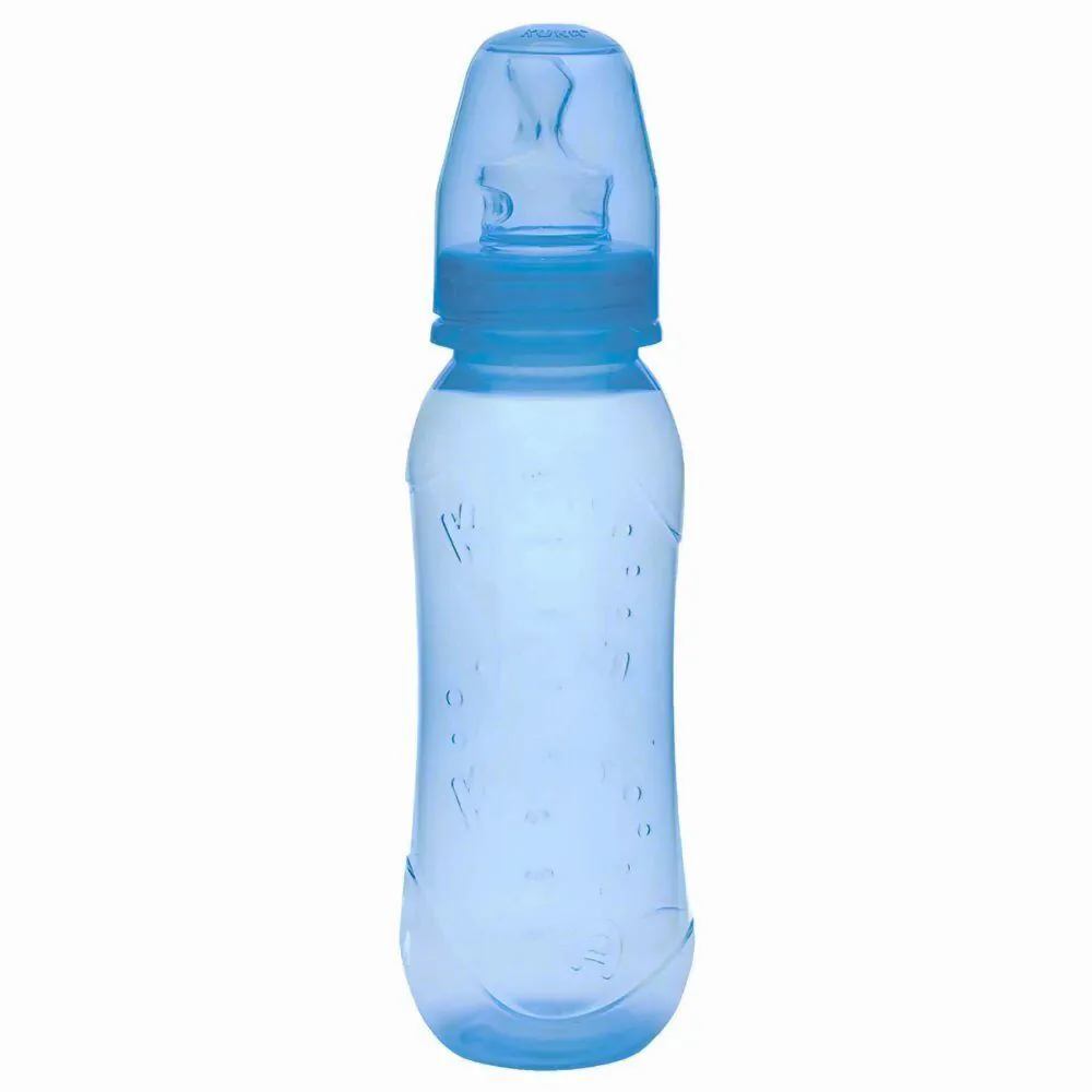 Mamadeira Aquarela Bico Ortodôntico 250Ml Kuka - Azul