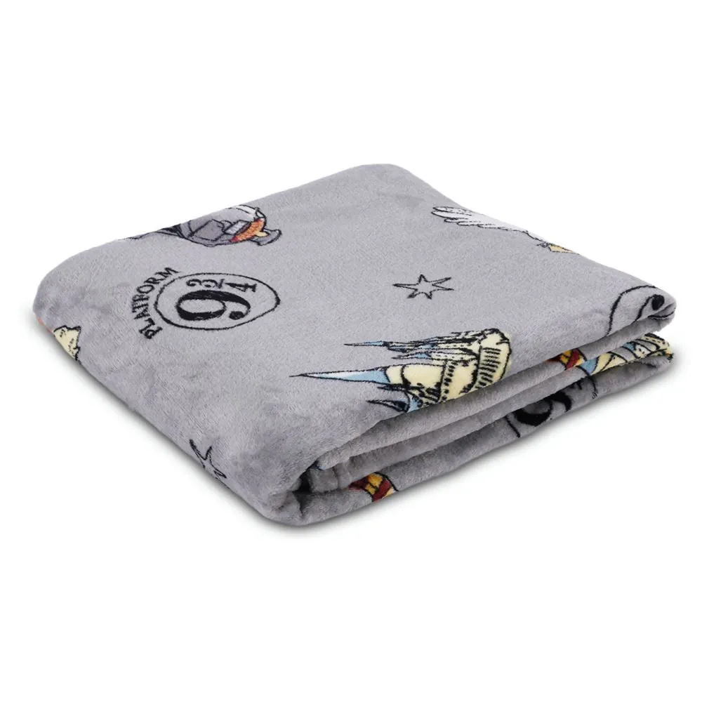Manta Infantil Casal Harry Potter Rotativo Hedrons - Plataforma