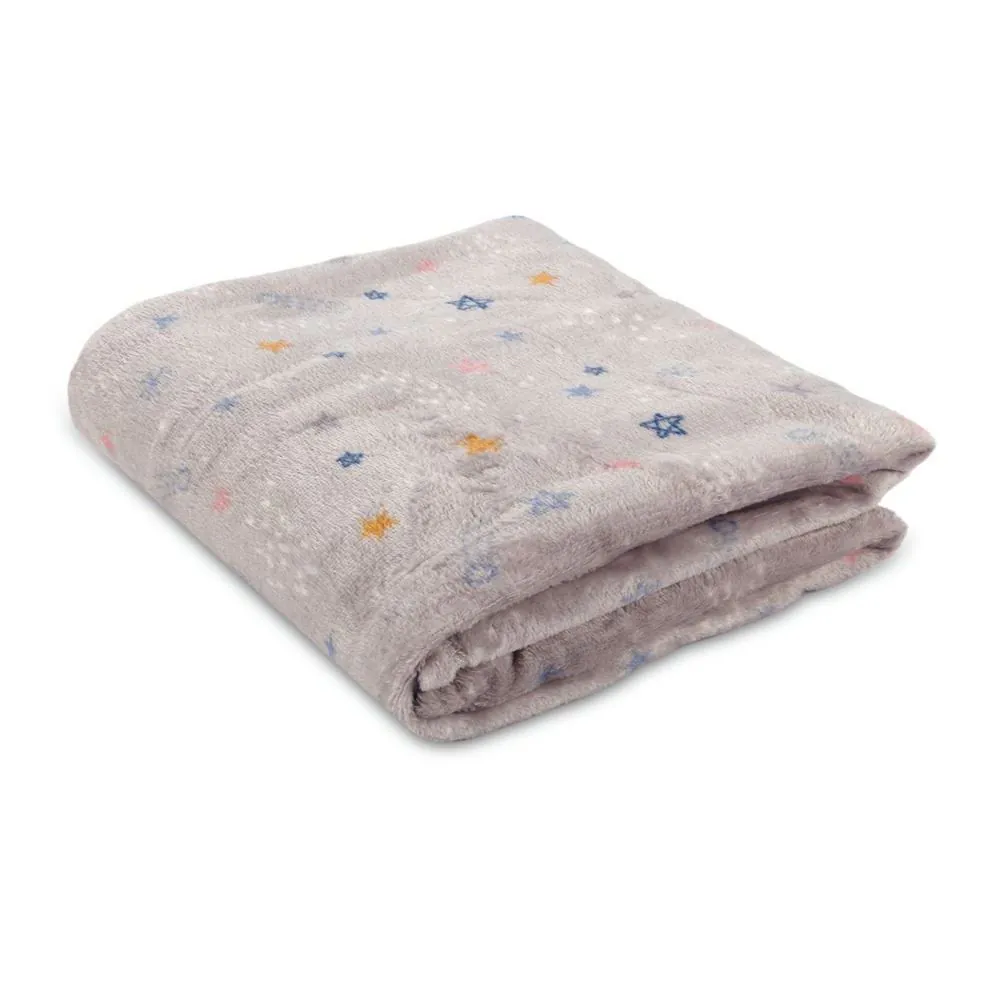 Manta Infantil Encantos Kids - Aster Star Cinza
