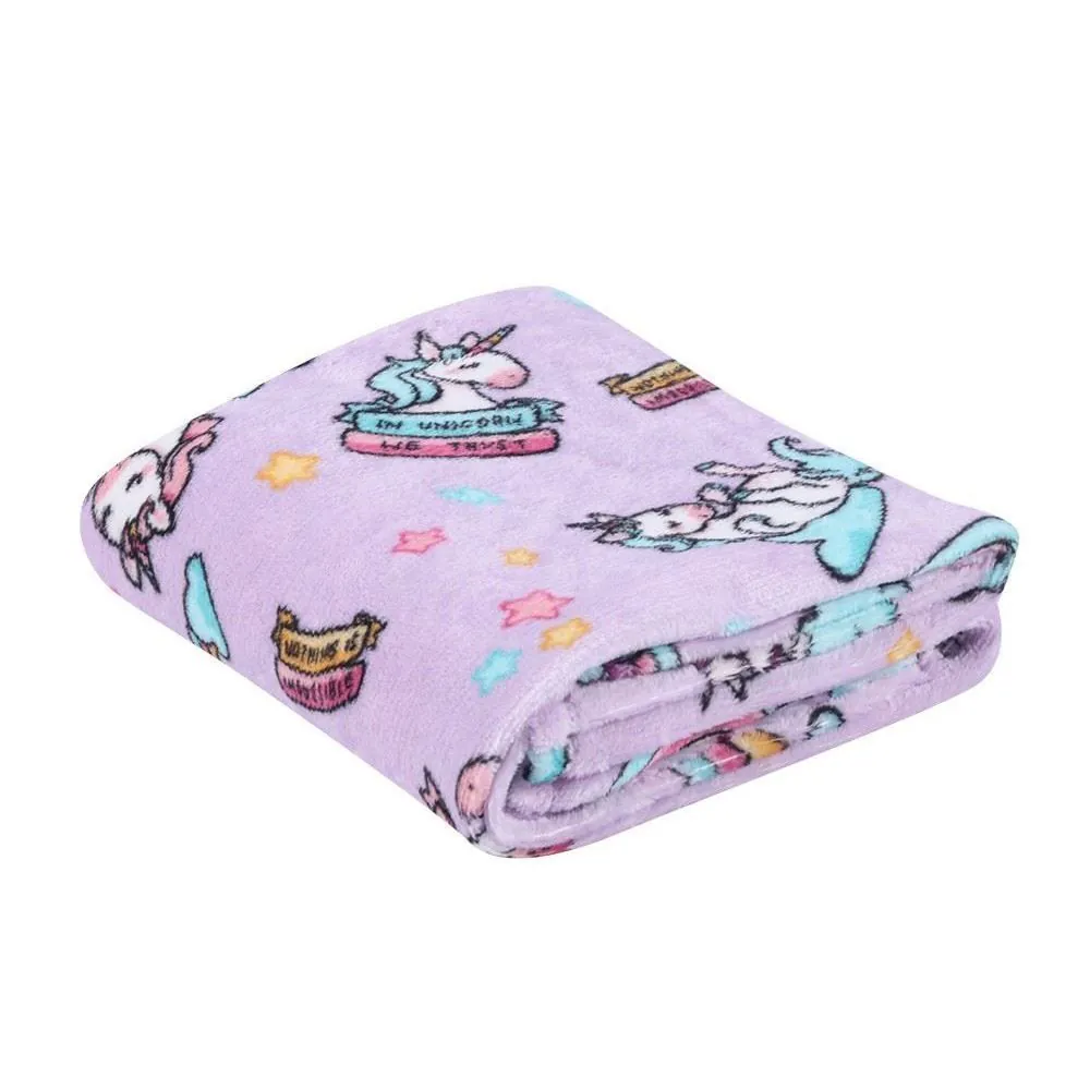 Manta Infantil Encantos Kids - Encanto Lilás