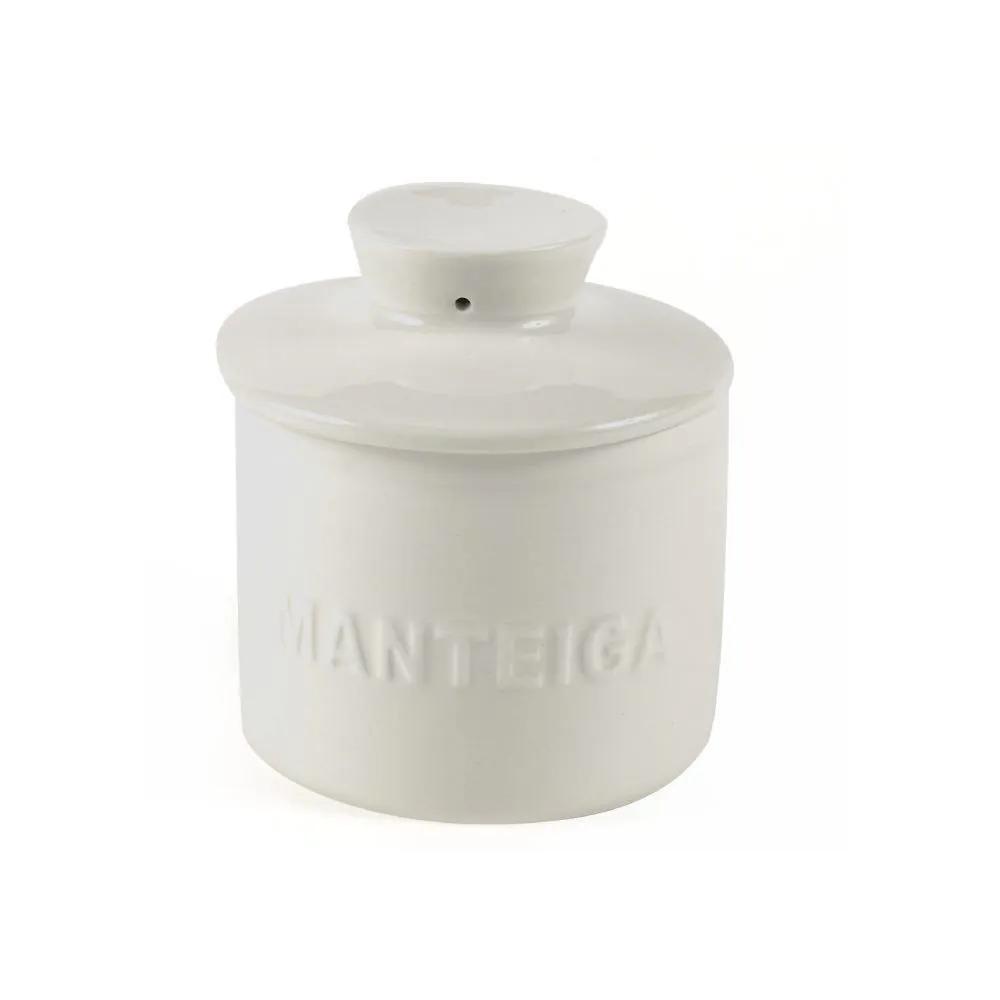 Manteigueira Francesa 130G - Branco