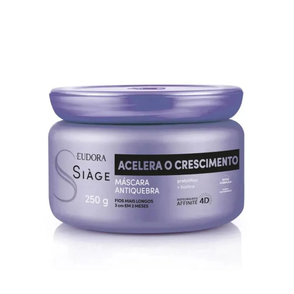 Máscara Capilar Eudora Siàge Acelera o Crescimento - 250g