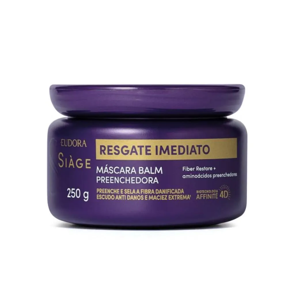 Máscara Capilar Eudora Siàge Resgate Imediato - 250g