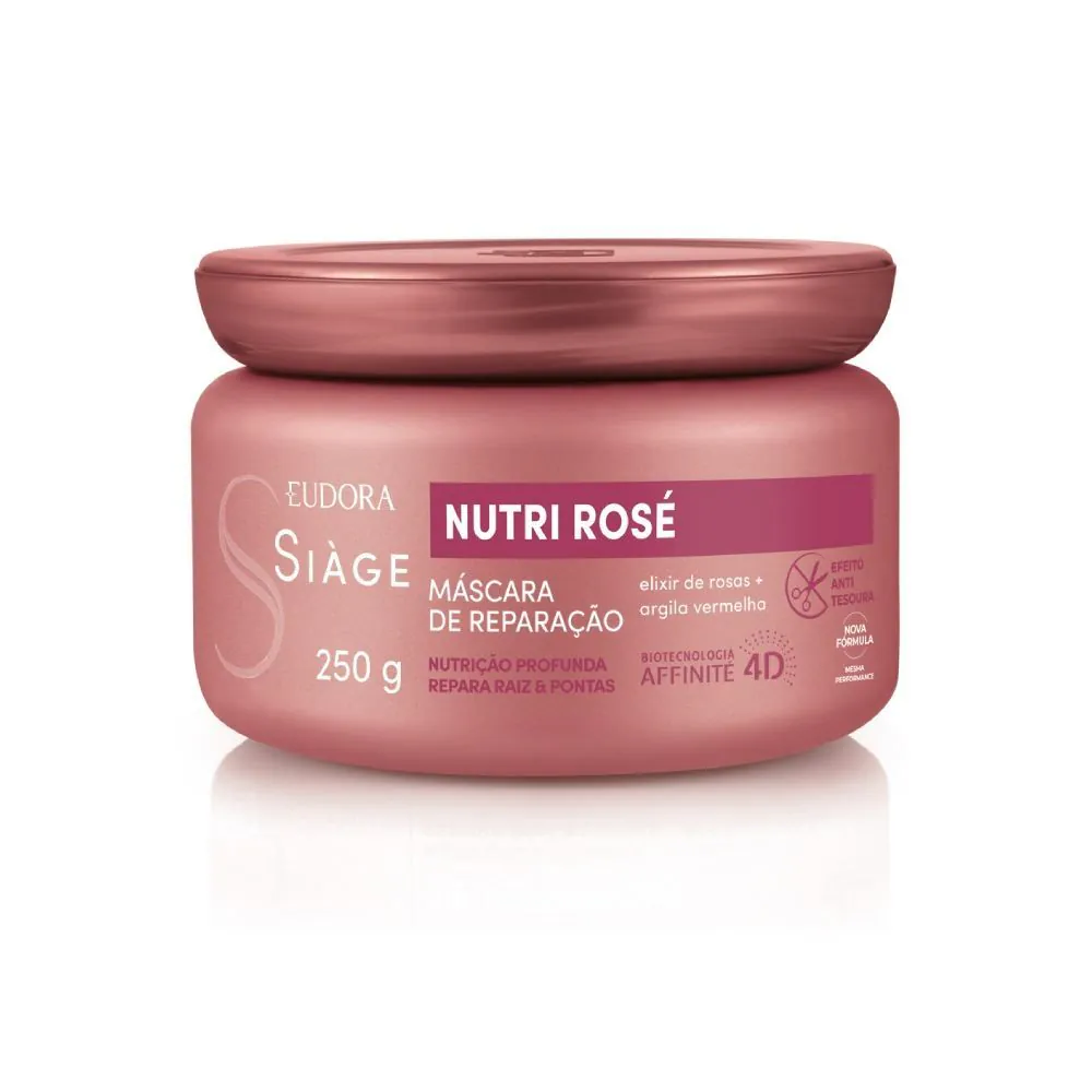 Máscara Capilar Nutri Rose Eudora Siage - 250g