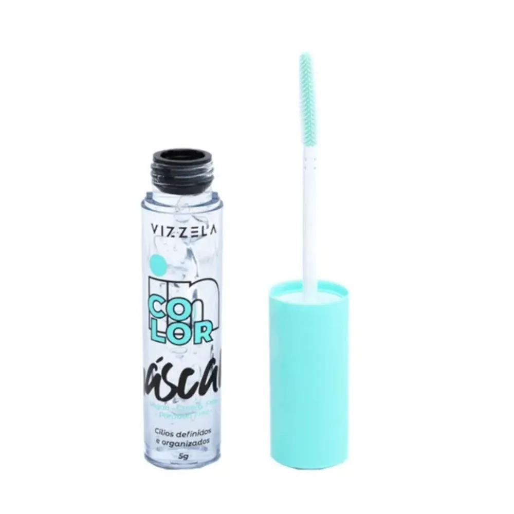 Máscara de Cílios Incolor Vizzela - 5g