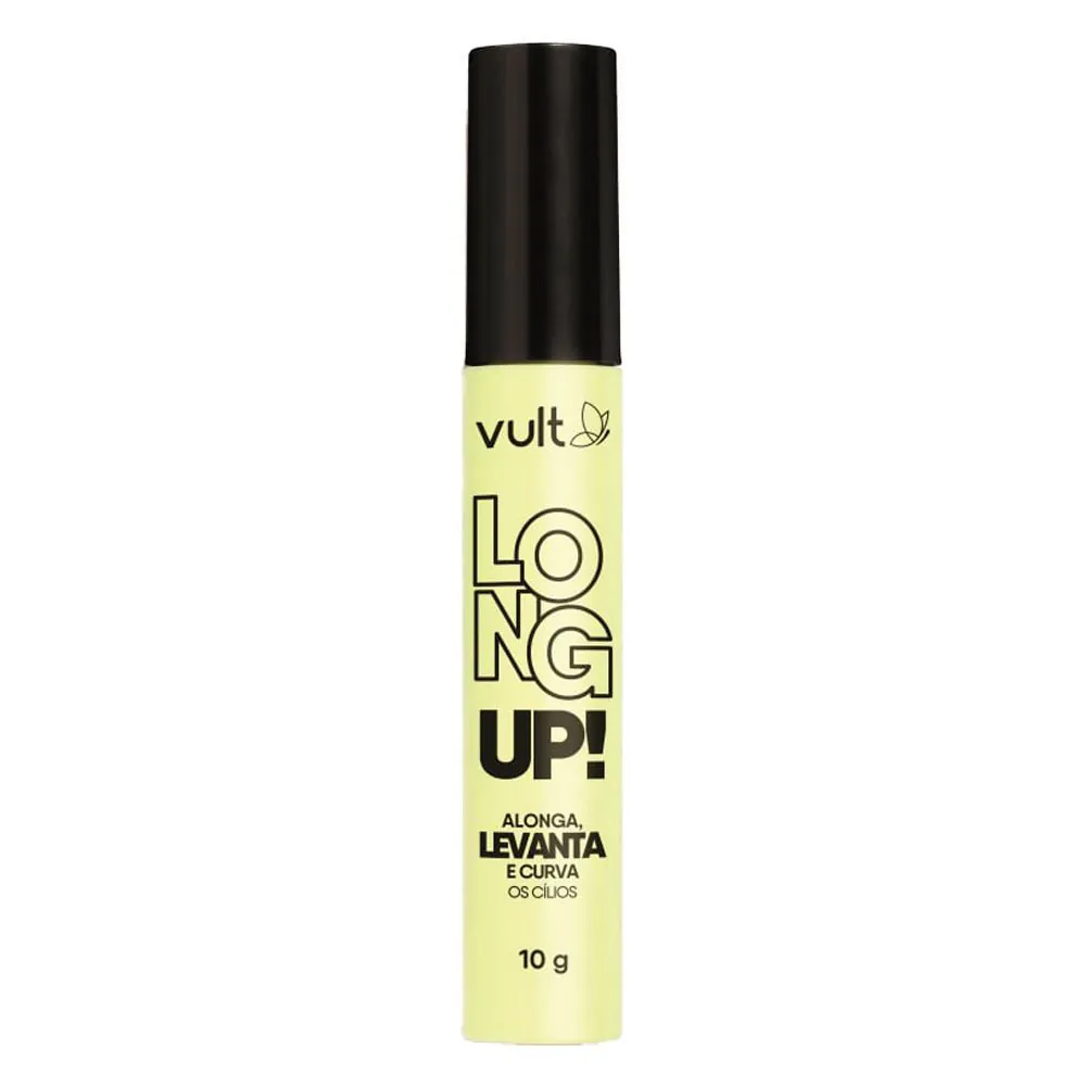 Máscara de Cilios Long Up Preta 10G Vult