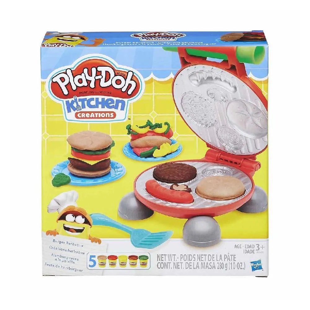 Massa de Modelar Play-Doh Festa do Hamburguer Hasbro - B5521
