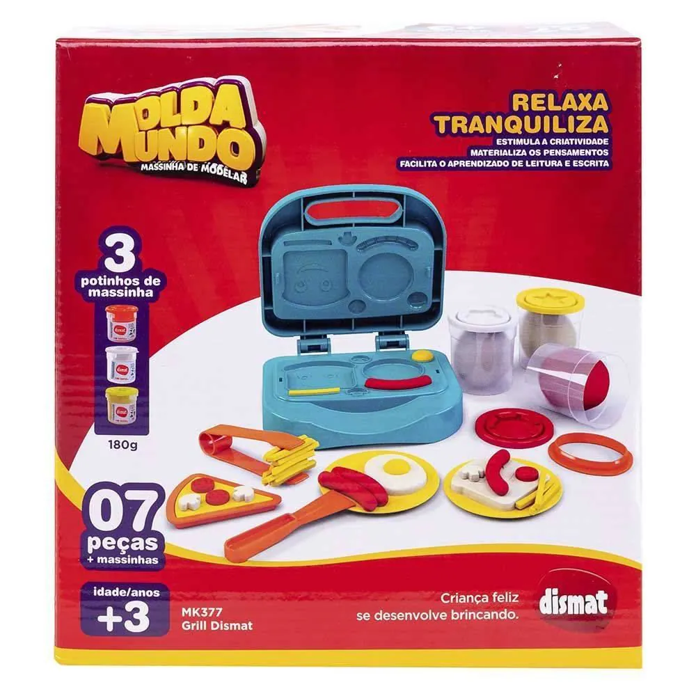 Massinha de Modelar Dismat Grill - MK377