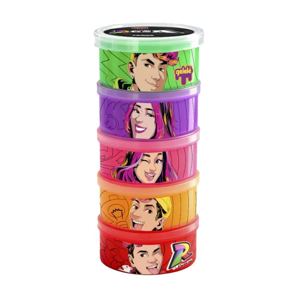 Gelelé Slime Torre dos Rosa 330G - Doce Brinquedo