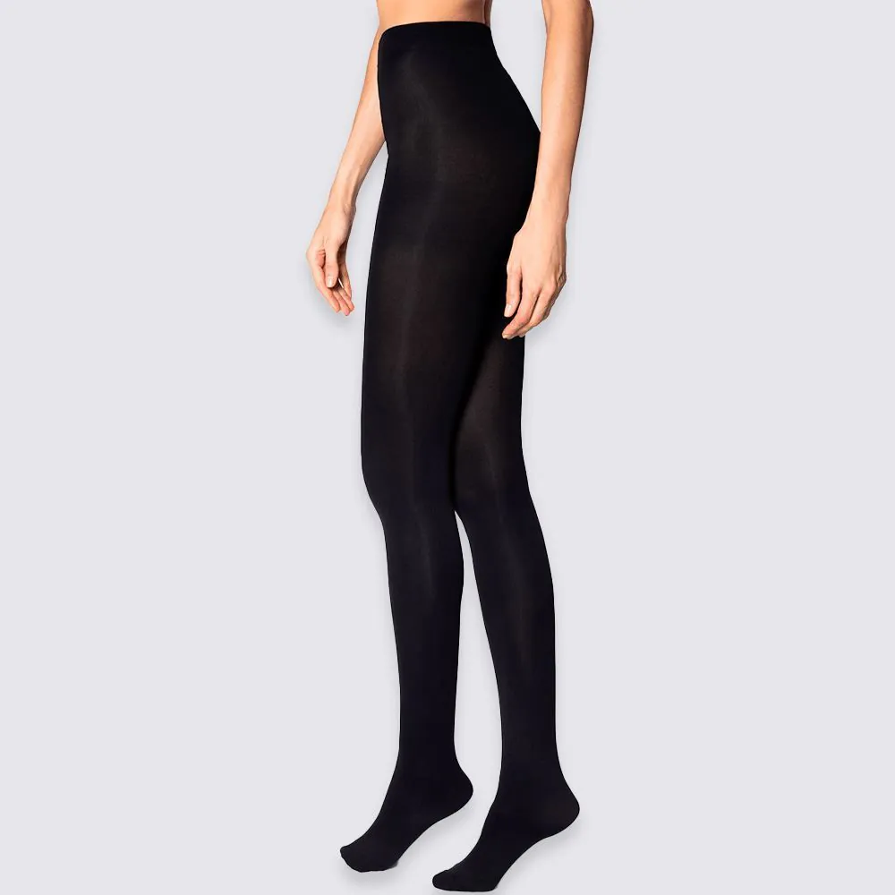Meia-Calça Adulto Opaca Fio 80 Loba Lupo Preto