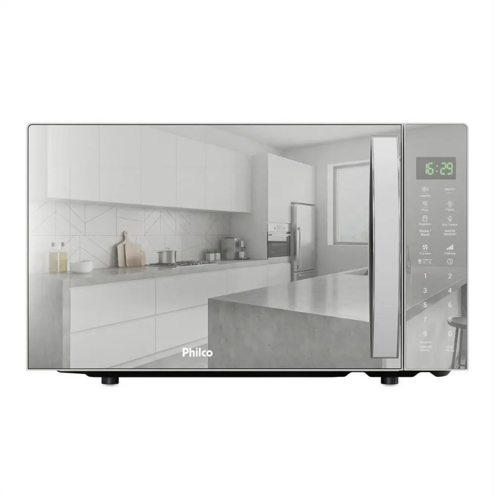Micro-ondas 28L Philco Pintura Limpa Fácil 1100W PMO31E