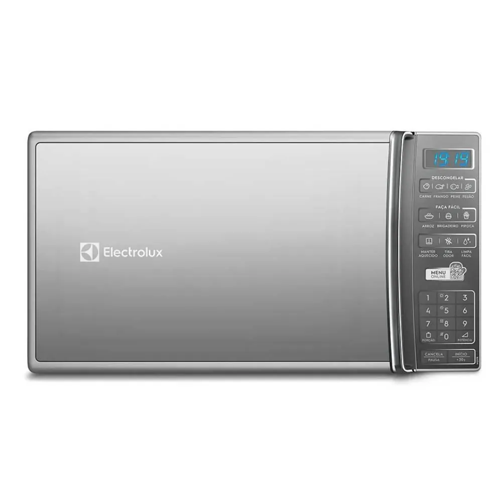 Micro-ondas Electrolux de Bancada Prata 27 Litros MS37R