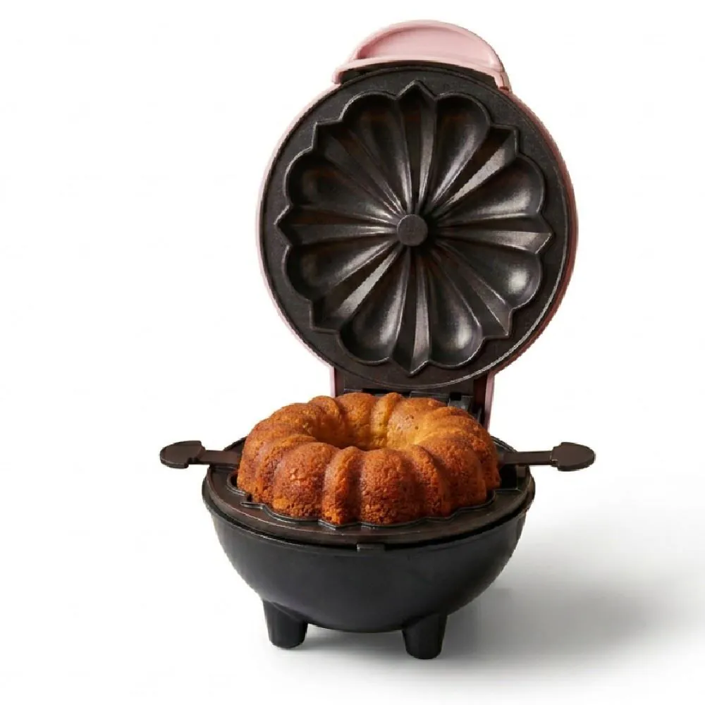 Mini Máquina de Bolo Elétrica Klicke Rosa