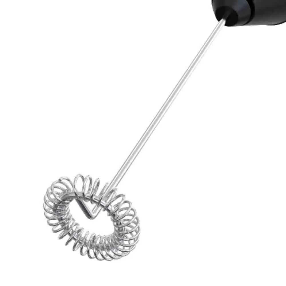 Mini Mixer Misturador Elétrico 21,4Cm - Preto e Prata