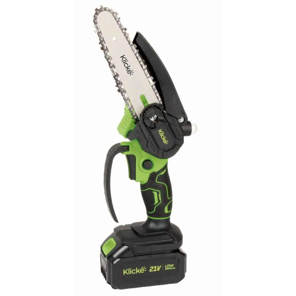 Mini Motosserra Portátil 6" Klicke Kf3800 21V - Bivolt