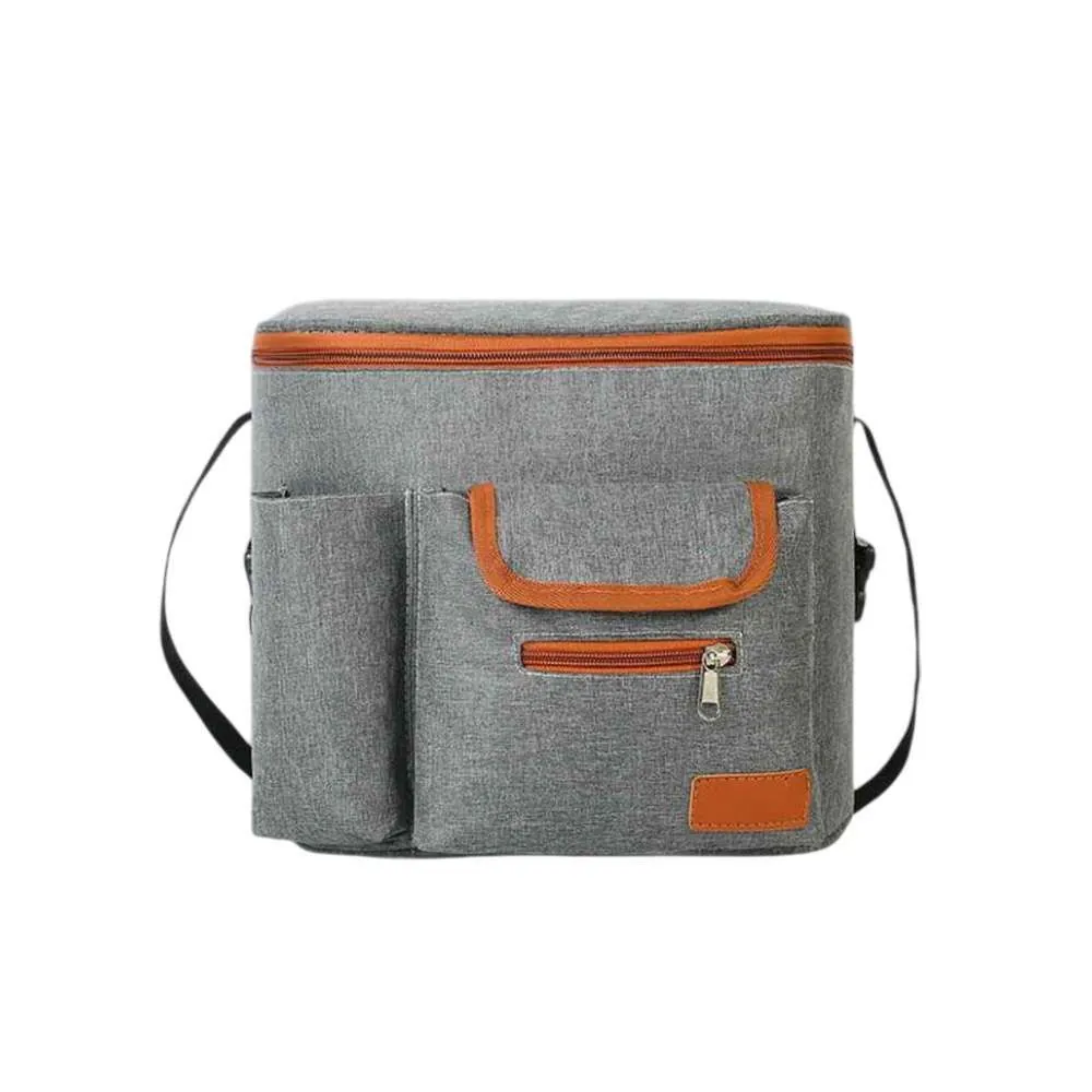 Mochila Maternidade 28 Cm Baby - Cinza