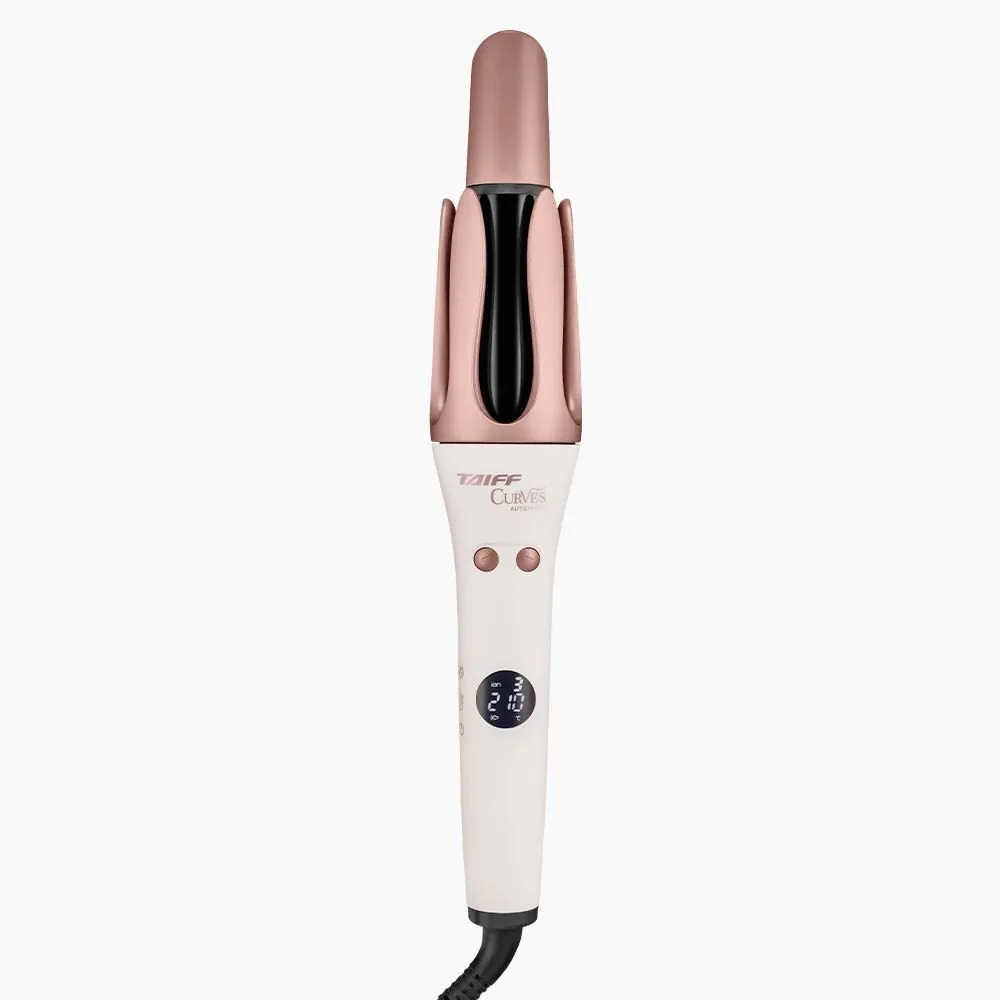 Modelador de Cabelo Curves Automatic Taiff Bivolt - Rose