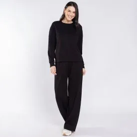 Blusão Moletom Feminino Básico Patricia Foster Fendi