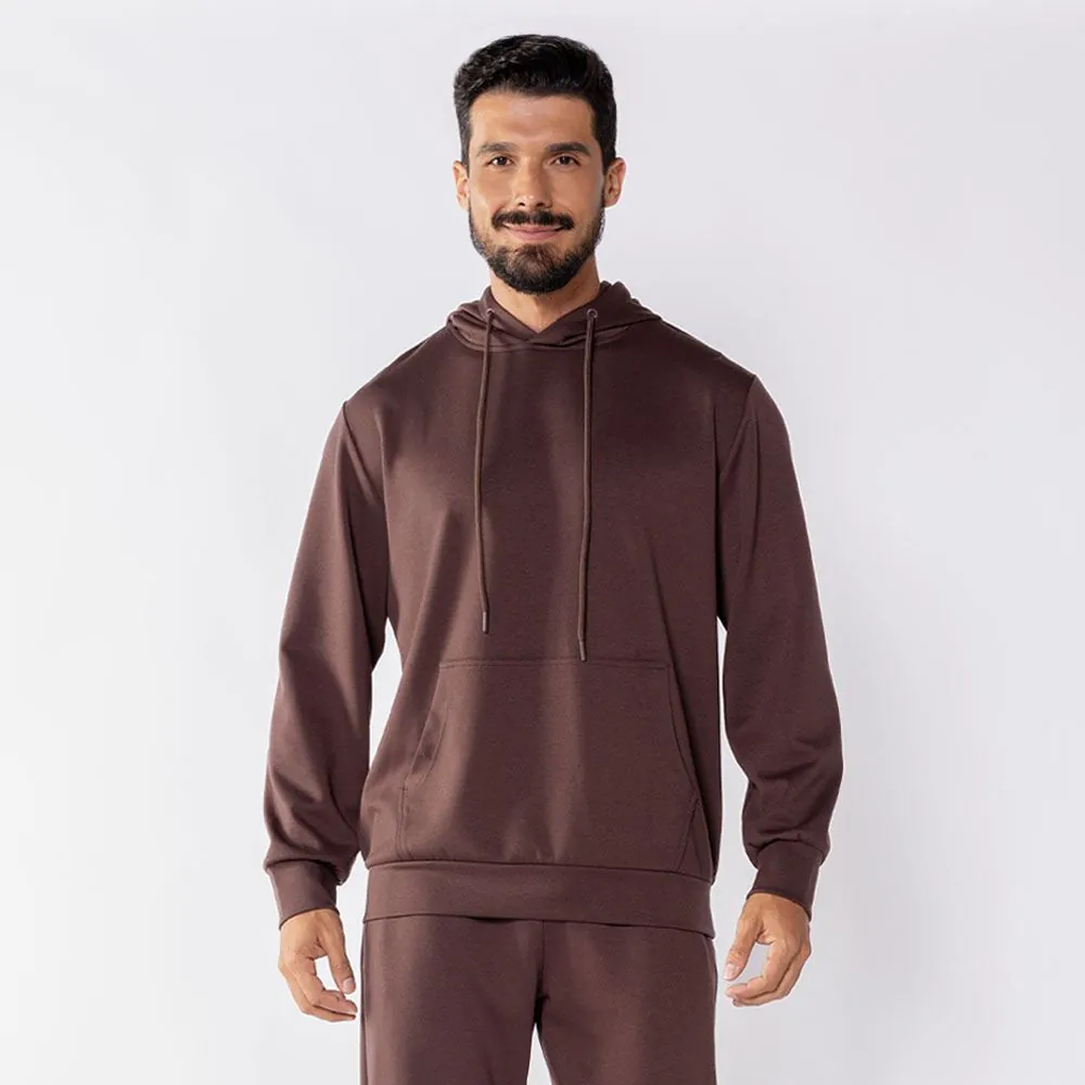 Moletom Masculino com Capuz Thing Marrom