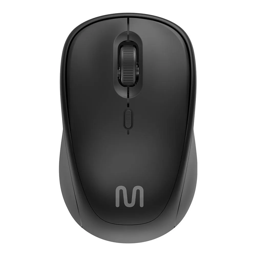 Mouse Bluetooth Multi Clique Silencioso Preto Mo350