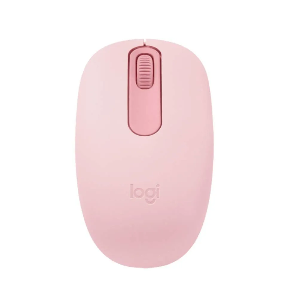 Mouse Sem Fio Logitech M196 Bluetooth - Rosa