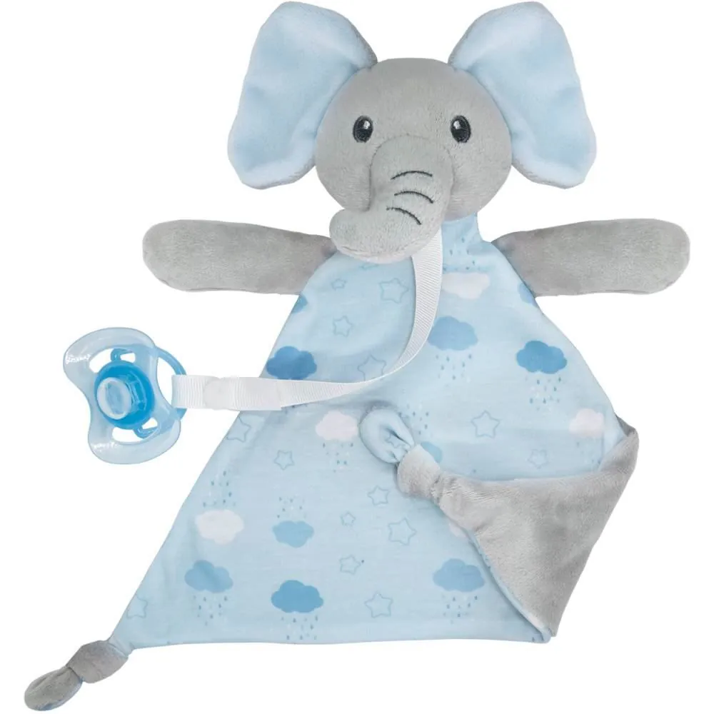 Naninha Animais na Caixinha Buba - Elefante Azul