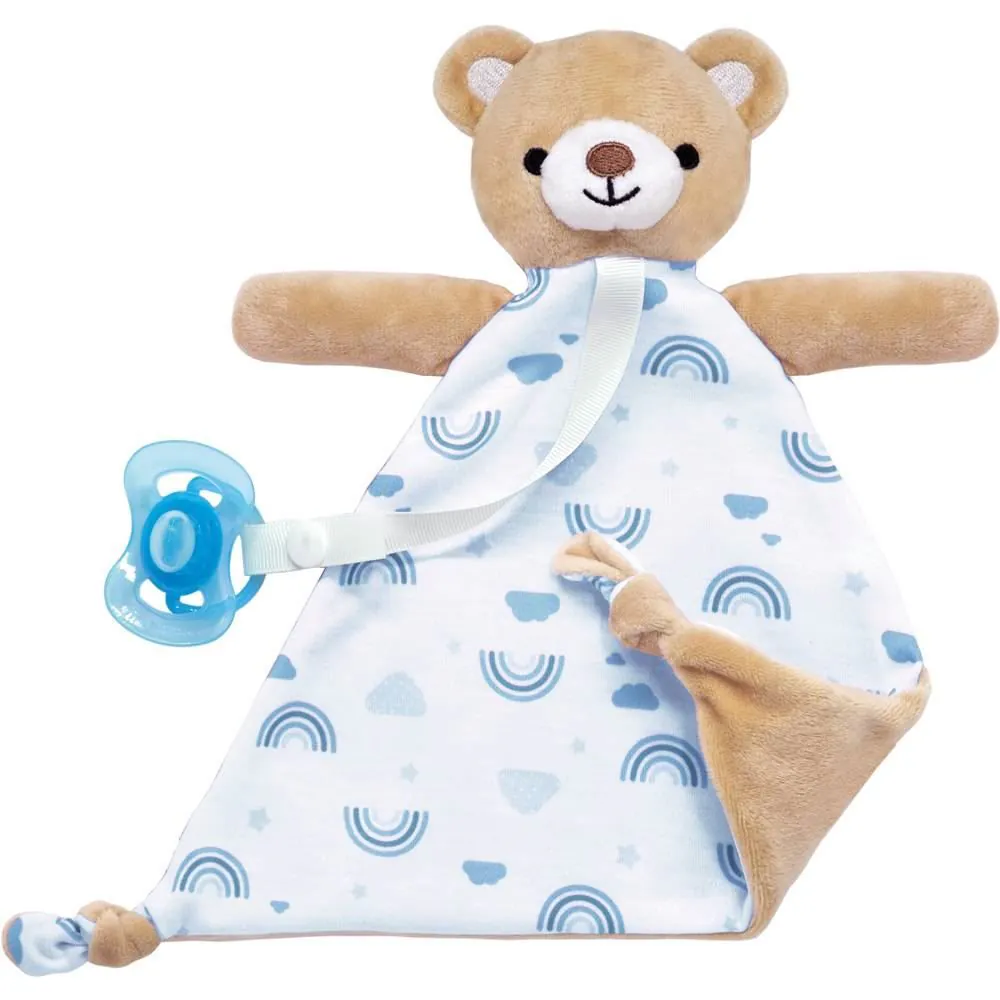 Naninha Animais na Caixinha Buba - Urso Azul