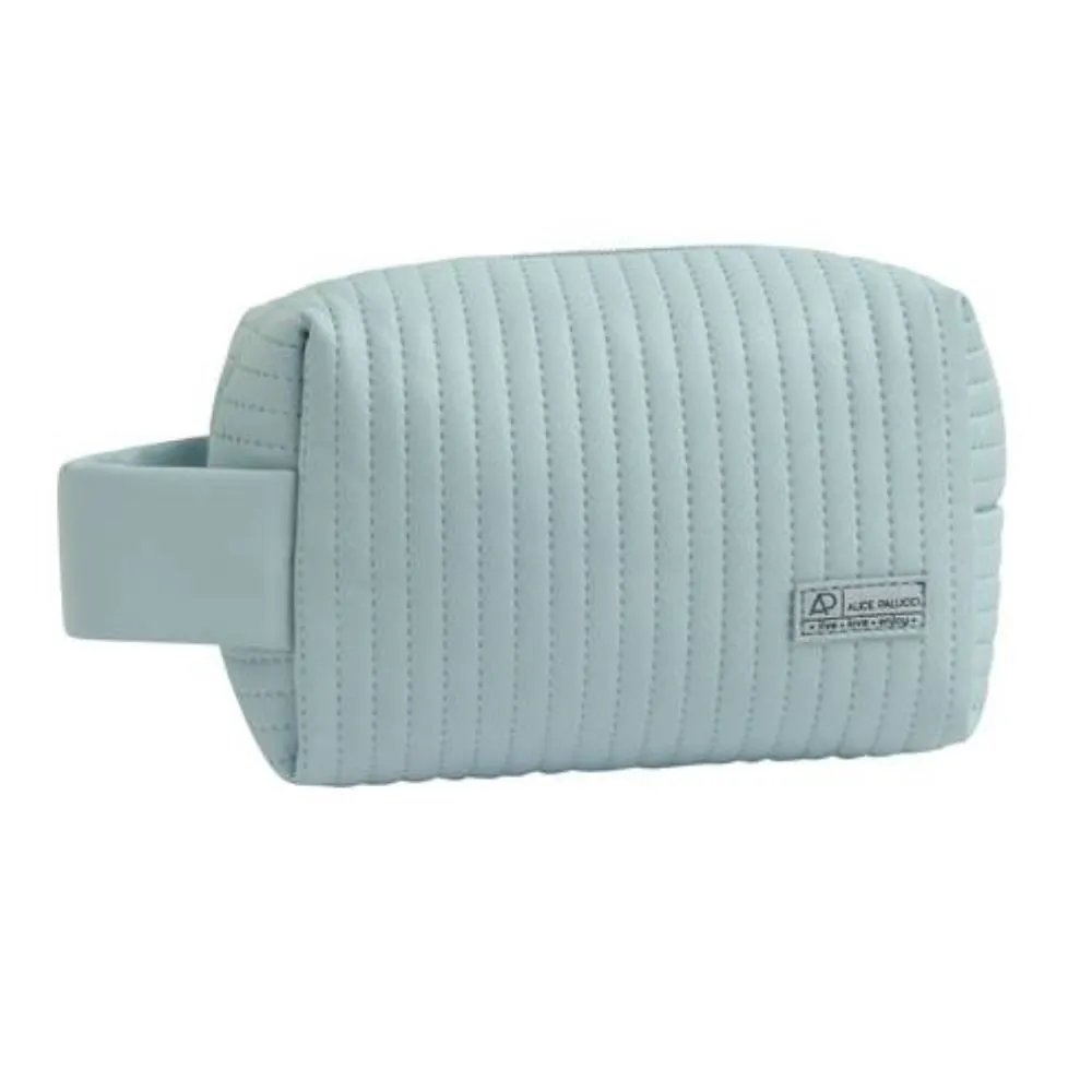 Necessaire Retangular Puffer Alice Palluci - Azul