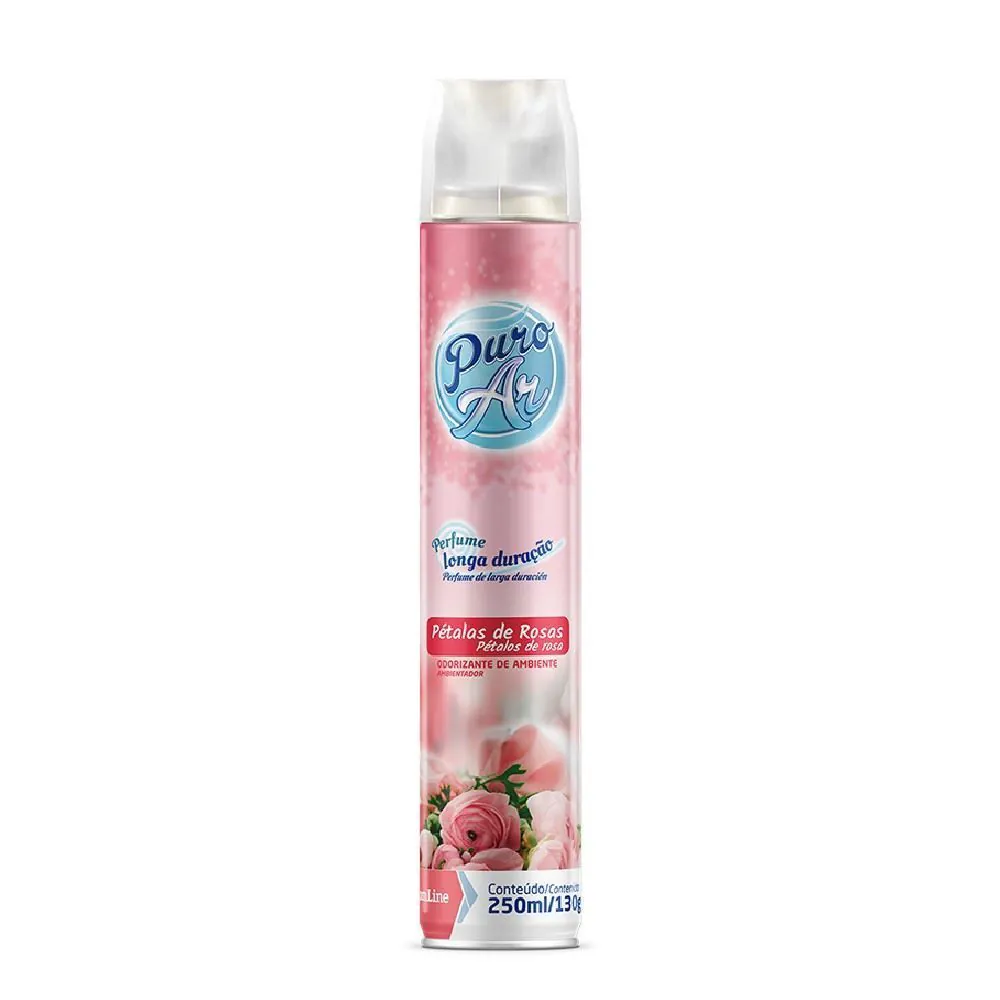 Neutralizador de Odores Domline Puro Ar Pétalas de Rosas 250Ml - 0210249