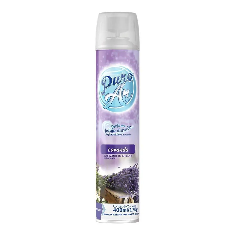 Odorizador de Ambiente Puro Ar Super Dom 400Ml - Lavanda