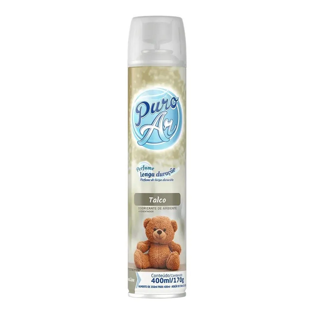 Odorizador de Ambiente Puro Ar Super Dom 400Ml - Talco