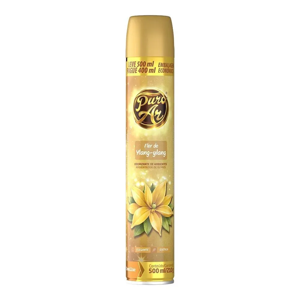 Odorizador de Ambiente Puro Ar Super Dom 500Ml - Flor de Ylang Ylang
