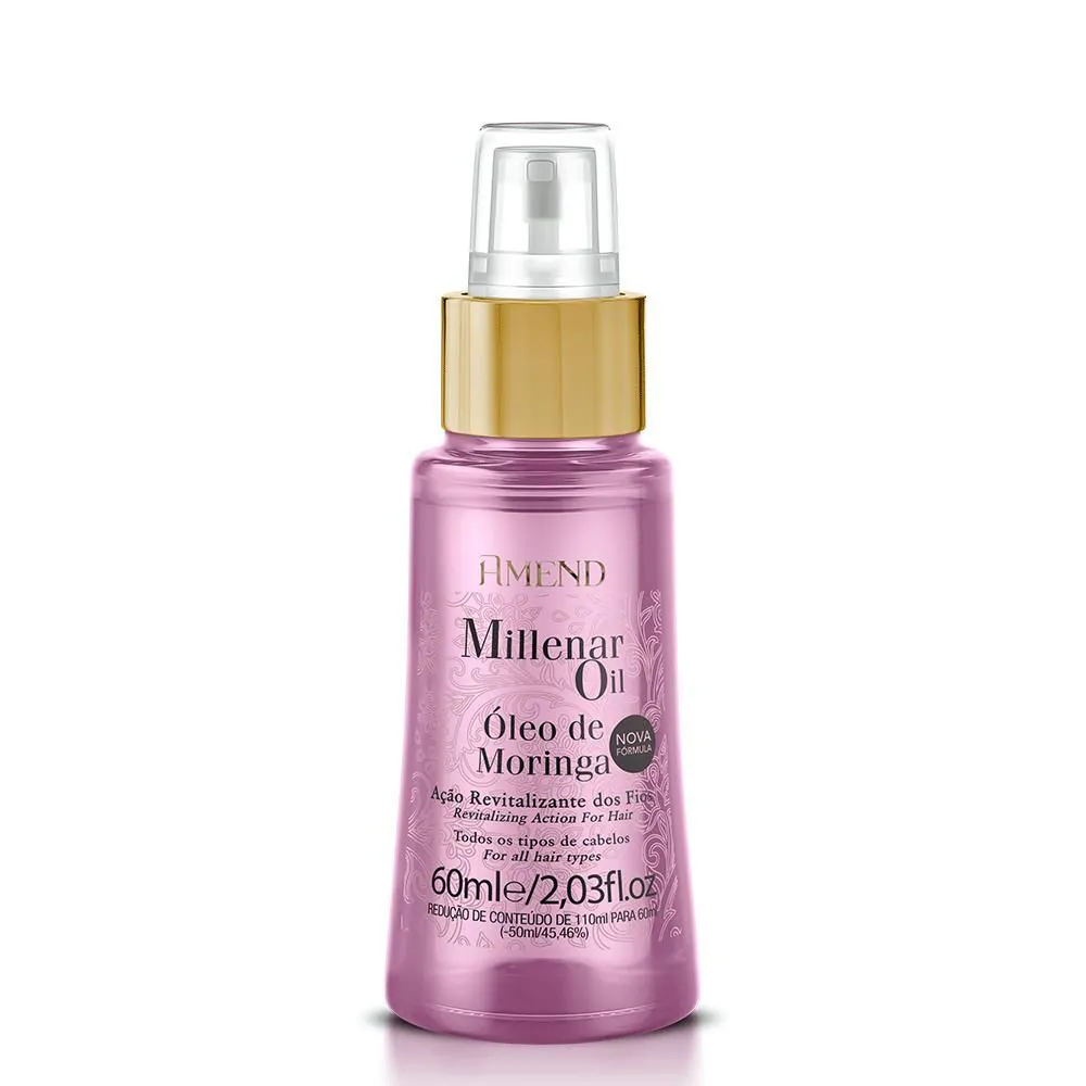 Óleo Revitalizante de Moringa Amend Millenar Oil 60Ml