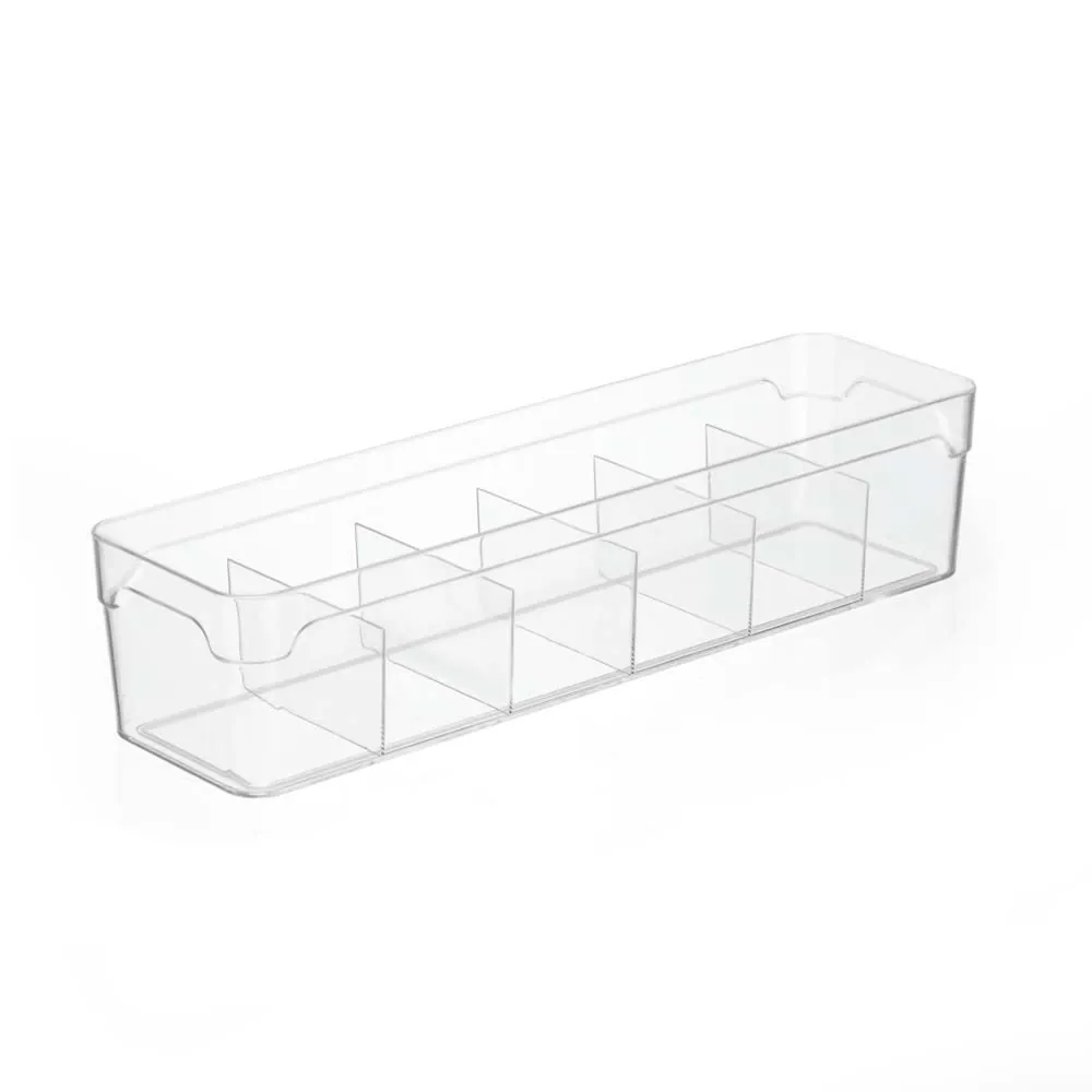 Organizador de Gavetas Colméia Cristal Arthi 2 Litros - Transparente
