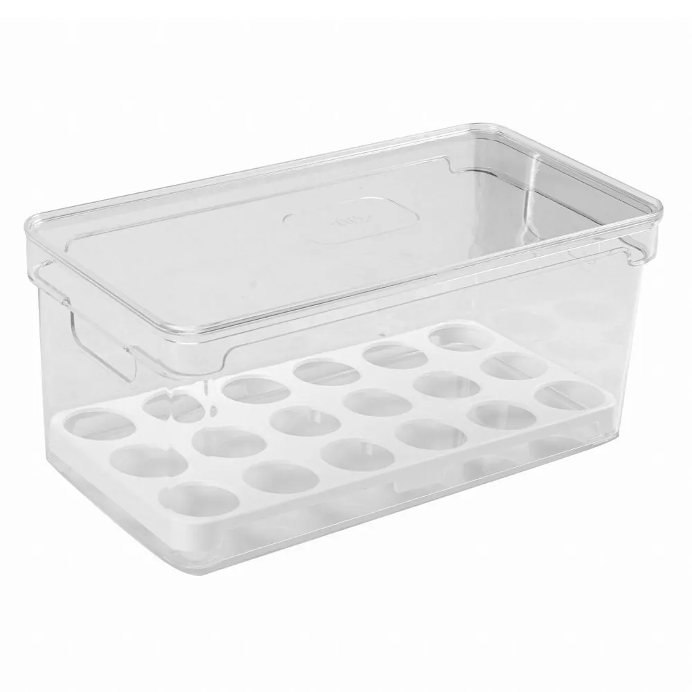 Organizador de Ovos Martiplast Ou Clear Fresh 36 Unidades - Transparente
