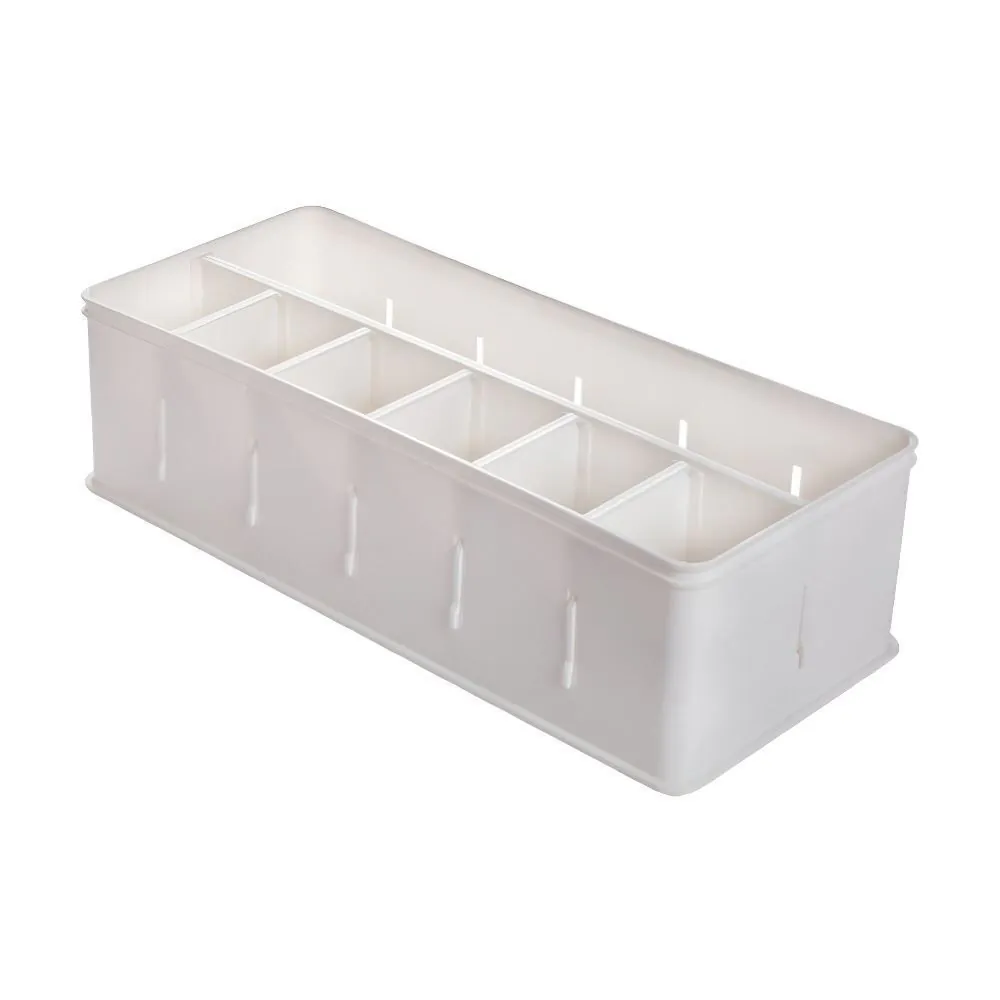 Organizador Encaixa 6 Divisórias Pequeno Plasúill - Branco